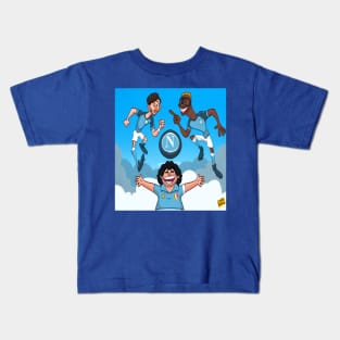 Napoli's Kvaratskhelia and Osimhen Kids T-Shirt